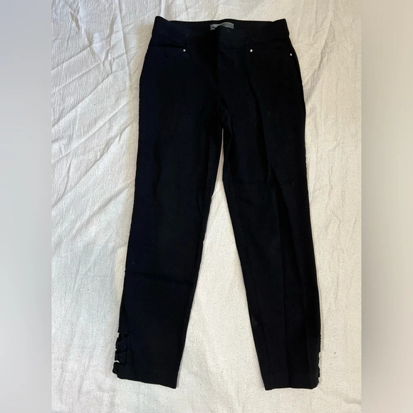 89th and Madison Black Office Business Office Ankle Pants Size Small - Picture 1 of 5